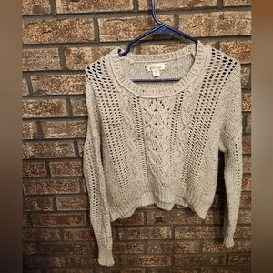 Decree Tan Sweater Size Medium